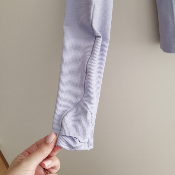 Lululemon Swiftly Tech Race Length Long Sleeve 2.0 Pastel Blue Lavender 6 - Picture 6 of 16